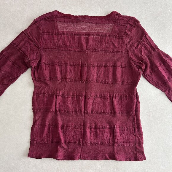 Denim & Supply Ralph Lauren Stretch-Lace Scoop Neck Henley ASO Katherine Pierce - Picture 4 of 9